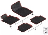 BMW Genuine All-Weather Rubber Front Car Floor Mats Sport F30/F31 51472339780