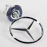 MERCEDES BENZ HOOD BONNET BADGE SPRING MOUNTED