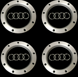 4X 147mm WHEEL CENTRE CAPS FOR AUDI RS4 TT STYLE TT A4 S4 8D0601165K