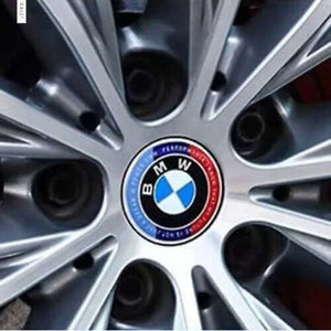 BMW 50TH ANNIVERSARY CAR HUB CAP