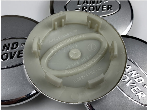 Sets of 4 Land Rover alloy wheel caps 63mm