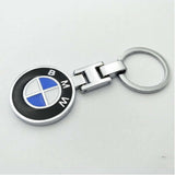 Stainless Key Ring Car Chain Fobs Logo on Both Side for BMW